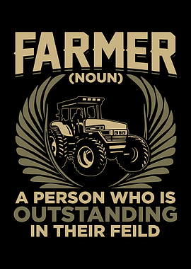 Farmer Tractor Lover