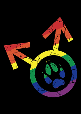 Gay Pride Furry Lover and