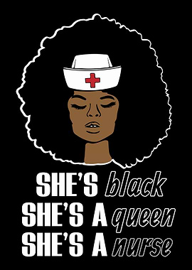 Black Nurse Women Medical
