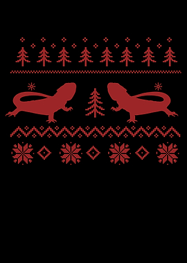 Bearded Dragon Funny Merry