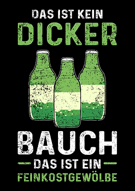 Bier Dicker Bauch Sprche