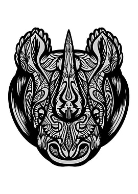 RHINO MANDALA