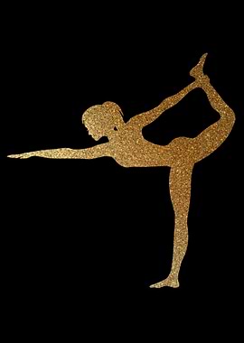 Yoga pose meditation