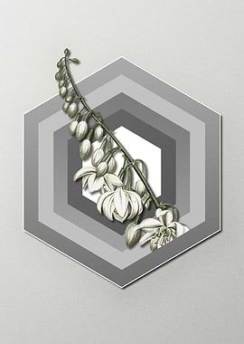 Pastel Floral Giant Cabuya