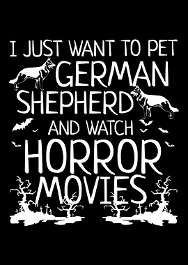 Halloween German shepherd