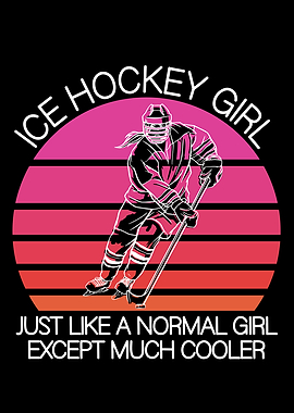 ice hockey girl