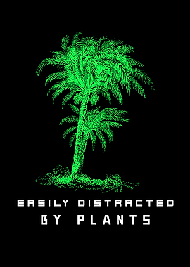 Easily distracted by plant