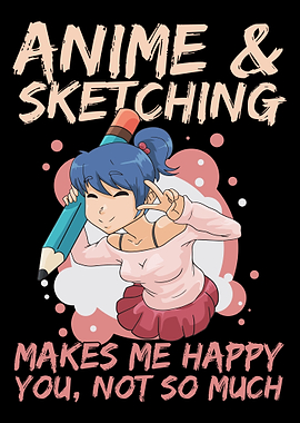 Anime Sketching Otaku Japa
