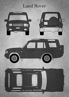 Land Rover Discovery gray