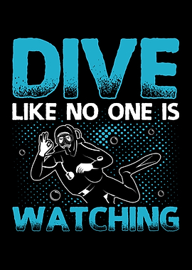 Diver Diving Dive Gift