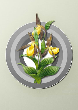 Geometric Flora on Pastels