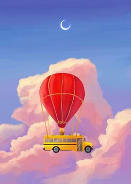 Bus Air Balloon