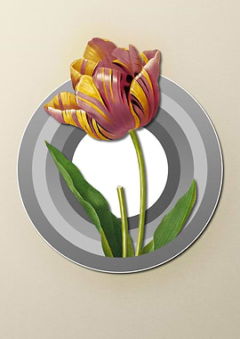 Geometric Flora Tulip