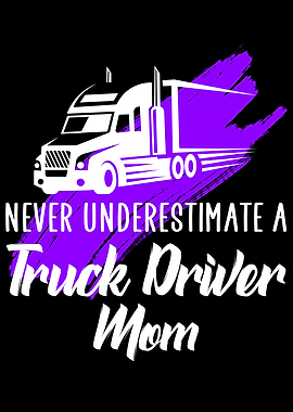 a truck driver mom