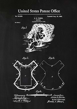 83 Diaper Patent 1899