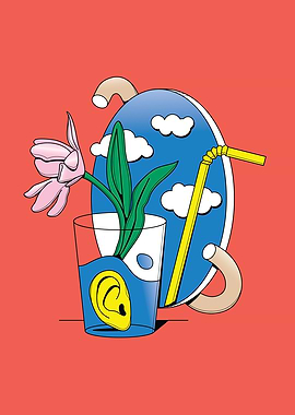 ABSTRACT GLASS SURREALISM