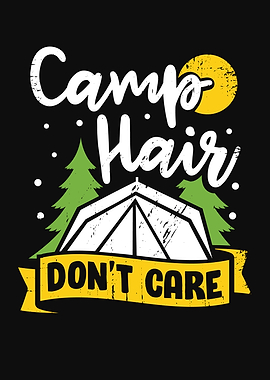 Camping Girl Design