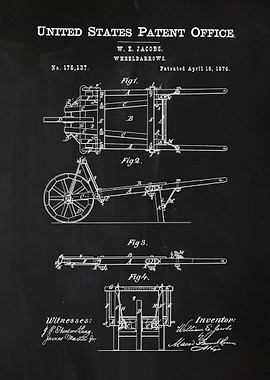 84 Wheelbarrows Patent Pr