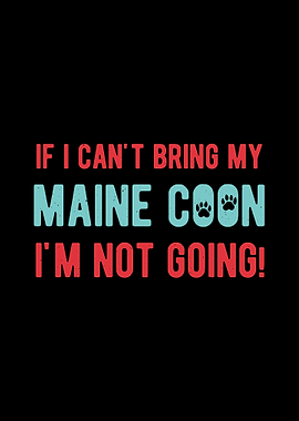 Maine Coon Cat Funny