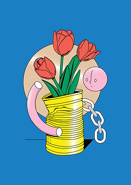 ABSTRACT FLOWER SURREALISM