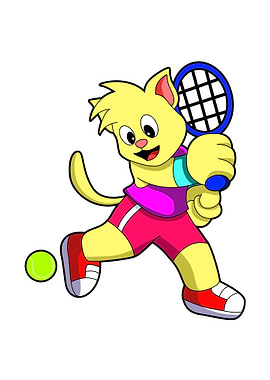 Cat Tennis Tennis racket