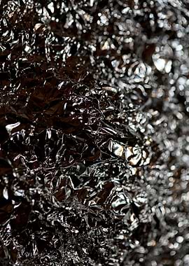 Alu folie macro abstract