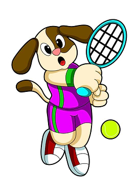 Dog Tennis Tennis ball