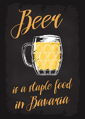 Beer is a food in Bavaria