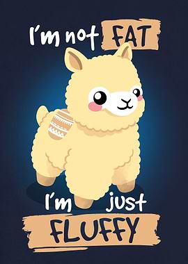 Alpaca just fluffy