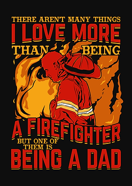 Firefighter Dad Design
