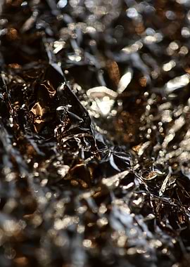 Alu folie macro abstract