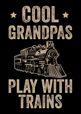 Cool Grandpas Play With Tr