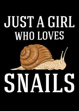 A Girl Who Loves Snails