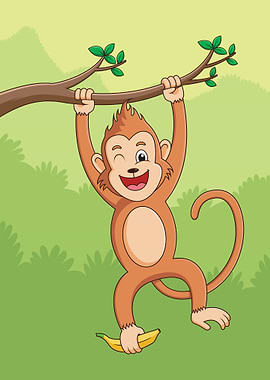 Cute monkey