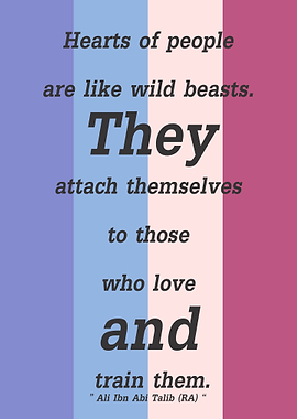 Hearts of people are