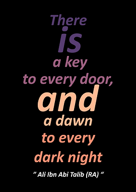 There is a key to every