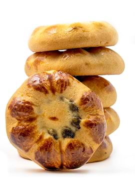 Cookie with dates paste