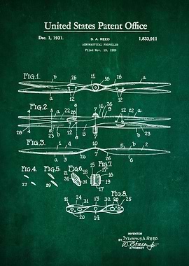4 Aeronautical Propeller