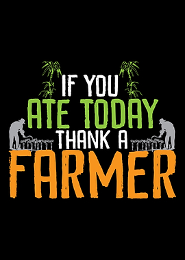 Farmer Farm Tractor Farmin