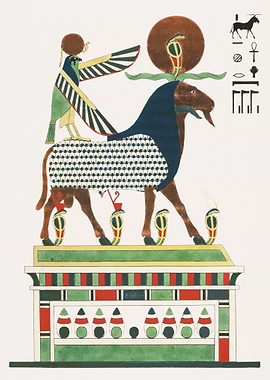 Egyptian mural