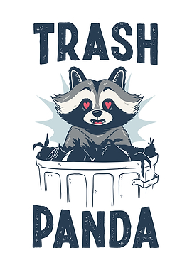 Trash Panda Raccoon Animal