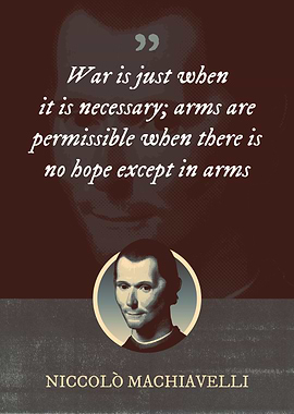 War is just when it is