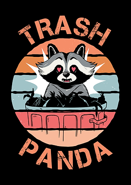 Funny Raccoon Trash Panda
