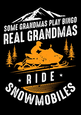 Grandmas Ride Snowmobiles