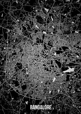 Bangalore Dark Map