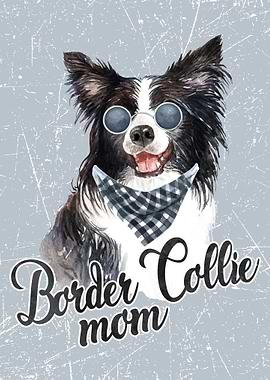 Border collie mom