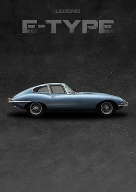 legendary e type car