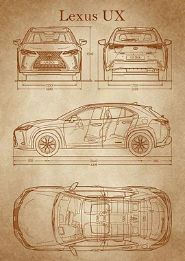 Lexus UX Blueprint old