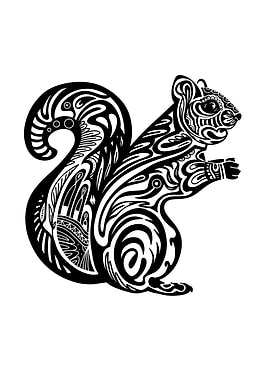 SQUIRREL MANDALA