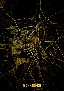Marrakech Gold Map